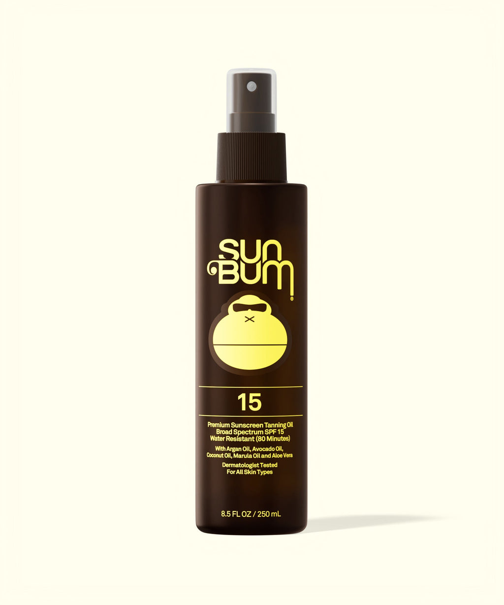 SPF 15 Sunscreen Tanning Oil